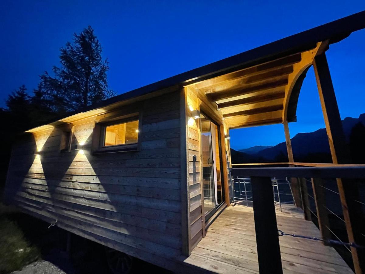 Alpine Love Shack Villar-Saint-Pancrace Bagian luar foto