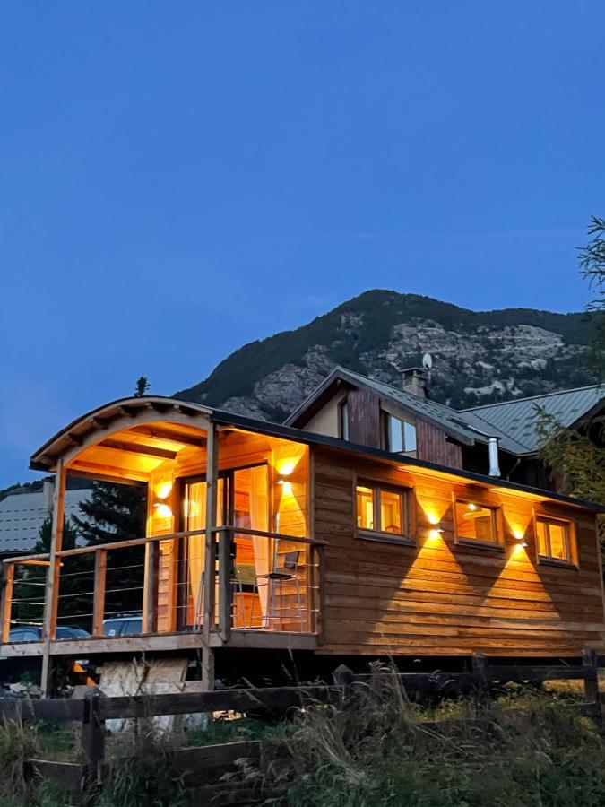 Alpine Love Shack Villar-Saint-Pancrace Bagian luar foto